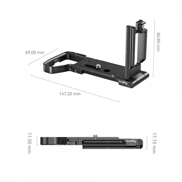 SmallRig Foldable L-Shape Mount Plate for Sony Alpha 7R V / Alpha 7 IV / Alpha 7S III 3984